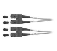 Telegärtner - Cordon de raccordement - mode unique SC (M) pour mode unique SC (M) - 1 m - fibre optique - 9 / 125 micromètres - jaune