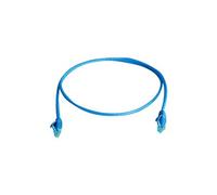 Telegärtner - Cordon de raccordement - RJ-45 (M) pour RJ-45 (M) - 5 m - UTP - CAT 6 - IEEE 802.3at - sans halogène, moulé, sans crochet, bloqué -