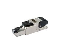 Telegärtner mfp8 prise mâle cat 6a geschirmt - feldkonfektionierbarer rj45-steckverbinder mfp8 t568 a cat.6a (a tief), awg24 1-a