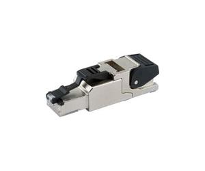 Telegärtner mfp8 prise mâle cat 6a geschirmt - feldkonfektionierbarer rj45-steckverbinder mfp8 t568 a cat.6a (a tief), awg24 1-a