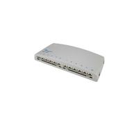 Telegärtner Mini-Patchfeld MPD12-HS K, alpinblanc