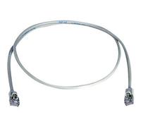 Telegärtner MP8 FS 100 - Cordon de raccordement - RJ-45 (M) pour RJ-45 (M) - 2 m - paire torsadée écrantée (F/UTP) - CAT 5e - démarré, moulé - gris