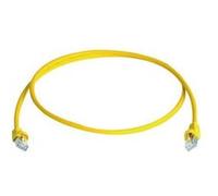 Câble de raccordement réseau informatique RJ45 Telegärtner 100009131 CAT 6a S/FTP jaune 20.00 m