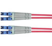 Telegärtner 100011366 fibre optique FO Câble de raccordement [1x LC mâle - 1x LC mâle] 50/125 µ Multimode OM3 3.00 m