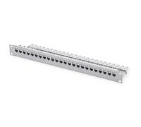 Telegärtner - Patch Panel - Vorderseite - Rack montierbar - RJ-45 X 24 - Hellgrau, RAL 7035-1U - 48,3 cm (19") Marque