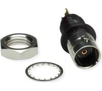 TELEGÄRTNER Prise BNC encastrée 50 Ohm, avec bride isolante noire