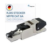 Telegärtner RJ45 connector Cat. 6A, straight