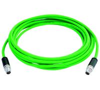 TELEGÄRTNER STX M12x1-M12x1 VL X-kod. Cat.6A, CP01CP01B-SFTP2607C7-1PUR-A0750, 7,5 m