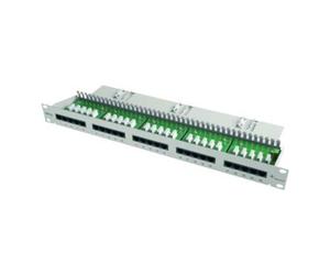 Telegärtner Telegärtner 19Z.Patch Panel 1U MPPI25-H Cat3, gris 100007025 Quantité:1
