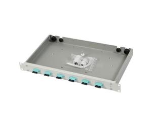 Telegärtner Telegärtner Boîte de raccordement avec coupleurs 12LCD PhBz turquoise 1U TNSB-Be-12LCD-OM3 Quantité:1