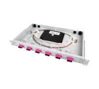 Telegärtner Telegärtner Boîte de raccordement équipée 6xSCD 50/125OM4 1U TNSB-Be-6SCD-50-OM4 Quantité:1