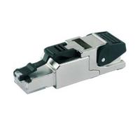 Telegärtner Connecteur de fils RJ-45 J00026A2001 Noir/Argent