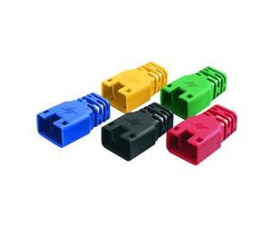 Telegärtner Telegärtner Manchon de protection coudé pour prise RJ45, noir 100001166 Quantité:1