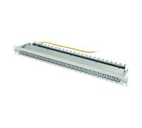 Telegärtner Telegärtner Patch Panel 19" 1U gris MPP24-HS Cla. EA500 100007018 Quantité:1