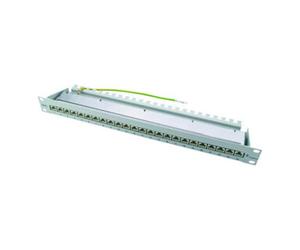 Telegärtner Telegärtner PatchPanel MPP24-HS Cat.6A RAL 7035 100007016 Quantité:1