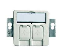 Telegärtner Telegärtner Support de module 2 fois encastré/50 aws vide pour BR 100021416 Quantité:1
