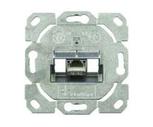Telegärtner Telegärtner Support de module AMJ-S simple encastré/0flex Cat6A T568A 100022968 Quantité:1