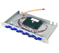 TELEGARTNER Panneau de Brassage Fibre Optique 12 Ports LC 1U