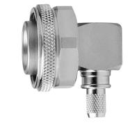 TELEGARTNER Telegärtner 100025192 100025192 N-Steckverbinder Stecker, gewinkelt 50Ω 1 pièce(s)