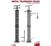 Telegraphenmasten Aus Metall - 1:35e - Miniart
