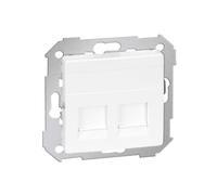 Capot Ordinateur 2 Prises Rj45 Blanc Simon 82006-30