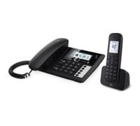 Telekom Sinus PA 207 Plus 1 Téléphone analog/dect Identification de l'appelant Noir