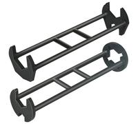 Téléle du bassin 2PCS / SET avec 7 ports à double extrémité flexible réglable à 360 degrés Rotation de robinet universel robinet sous le lavabo pour les espaces restreints assin