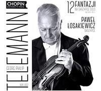 Pawel Telemann / Losakiewicz Telemann: 12 Fantazji Na Skrzypce Solo (1735) (CD)