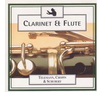 Telemann, Benda, Chopin et Schubert – Œuvres pour flûte et clarinette – Import Royaume-Uni – PAL