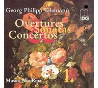 Telemann: Concertos and Chamber Music Vol 1 Musica Alta Ripa
