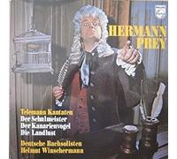 Telemann , Deutsche Bachsolisten , Winschermann , Hermann Prey - Telemann Cantates