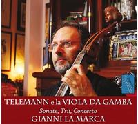 Telemann E la Viola Da Gamba/Sonate/Trii/Concerto