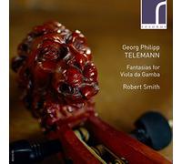 Telemann : Fantaisies pour Viole de gambe. Smith. [Import]