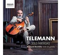 Telemann : Fantaisies Solo/Richard Boothby