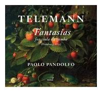 Telemann : Fantasias for viola da gamba Digipack