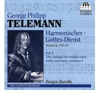 Telemann, G.P. - Six Cantates (Harmonischer Gottes-Dienst /Vol.2)