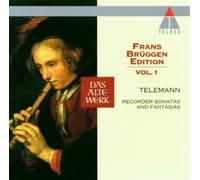 Frans Brüggen Edition. Vol.1. Recorder Sonatas And Fantasias