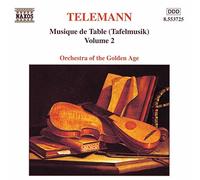 Telemann, G.P. – Tafelmusik Vol. 2 – CD – Import – NAXOS