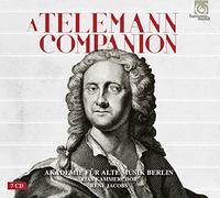 Georg Philipp Telemann – A Telemann Companion – Coffret CD – Direction René Jacobs