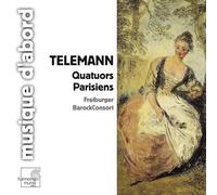 Telemann Georg Phili – Quatuors parisiens (Quartetti Parigini Nn.1-6) – Harmonia Mundi