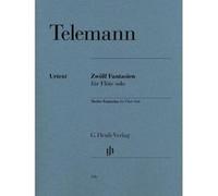 Telemann Georg Philipp - Fantaisies (12) Twv 40:2-13 - Flute Solo