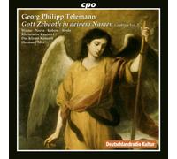 Telemann : Gott Zebaoth in Deinem Namen. Cantates, Vol. 2. Winter, Norin, Kobow, Abele, Max.