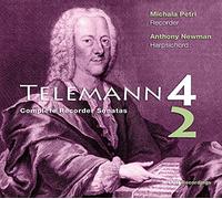 Telemann : Intégrale des Sonates pour Flûte et Basse Continue