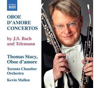 Georg Philipp Telemann – Johann Sebastian Bach – Concertos pour hautbois d'amour – NAXOS – Import
