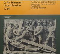 Telemann - Lukas-Passion 1744 (Siegfried Heinrich) [2xVinyl]