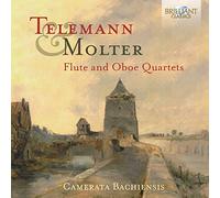 Telemann & Molter – Quatuors pour flûte et hautbois – CD