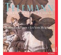 Eric Milne - Telemann : Oeuvres pour Flûte et Viole