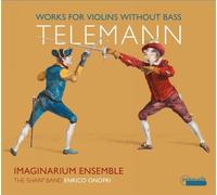 Telemann : Oeuvres Pour Violons Sans Basse Imaginarium Ensemble, Onofri - Cd Album