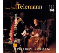 Telemann: Overtures for Wind Quintet Consortium Classicum