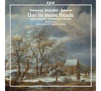 Telemann, Pachelbel, Buttstett : Cantates pour Soprano de la Collection Großfahner. Jonas.